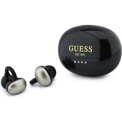CG Mobile Guess Metallic Finish Classic TWS black (GUTWSOL3MEGK)