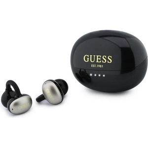 CG Mobile Guess Metallic Finish Classic TWS black (GUTWSOL3MEGK) Слушалки