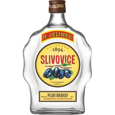 R. Jelínek Slivovice 3y 45% 0,7 l (holá láhev) – Zboží Mobilmania