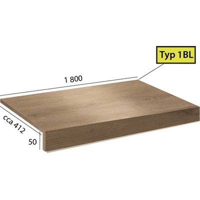 Longline Step 1BL - 1093 Dub kamenný
