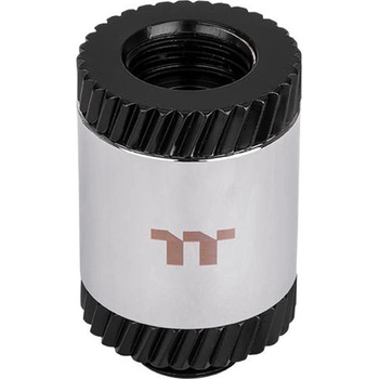 Image 1 of Thermaltake Pacific SF Female to Male 30mm Extender - Silver Black (CL-W393-CU00SL-A)