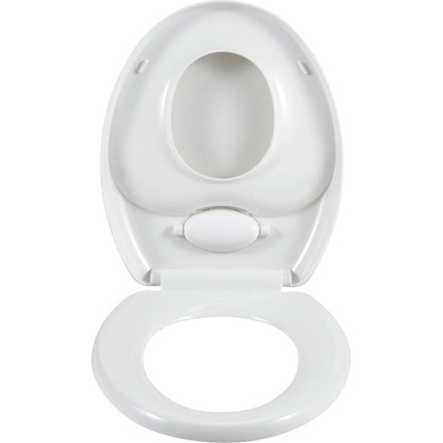 WENKO Бяла седалка за тоалетна с лесно затваряне Family - Wenko (110003100)
