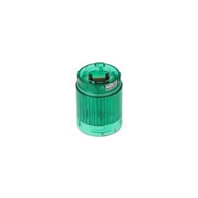 Signalizátor optický LED zelená 24VDC IP65 Ø40x50mm LR