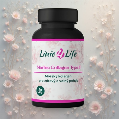 Linie4Life MARINE COLLAGEN TYPE II kĺby pokožka vlasy 30 dní