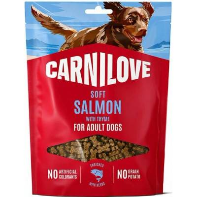CARNILOVE Soft Salmon with thyme pamlsek pro psa 200 g