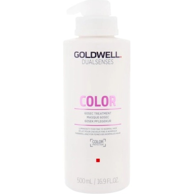 Goldwell Dualsenses Color 60 Sec Treatment от Goldwell за Жени Маска за коса 500мл