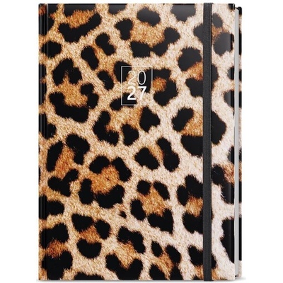 Oskar Lamino A5 Týdenní 2027 Leopard
