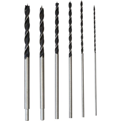Sada vrtákov na drevo 4, 6, 8, 10 ,12, 14 mm x 300 mm, 6-dielna, GEKO