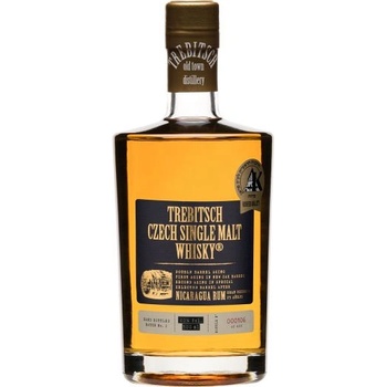 Trebitsch Czech Single Malt Whisky Nicaragua Rum 40% 0,5 l (holá láhev)