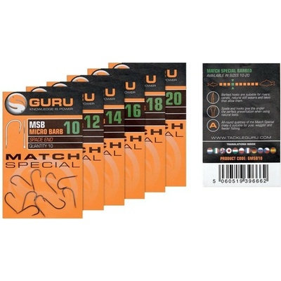 Guru Match Special Hook Barbed Veľ. 10