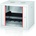 Formrack 19" Wall Mounted rack 9U 555/450mm, removable locking sides, height: 460mm, loading capacity: 100kg. , tempered glass door, 19" front rails (back rails optionable) (GLD-9U450)