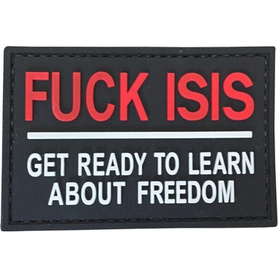 WARAGOD Fuck ISIS PVC nášivka