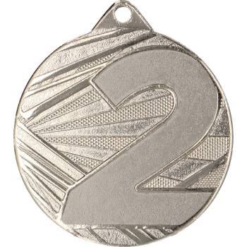 Designová kovová medaile Stupně vítězů Stříbro 5 cm