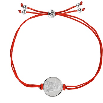 Image 1 of Macoins gold Сребърна гривна Свети Мина