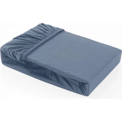 Klinmam Home bavlna napínací prostěradlo Elastan modré 90-100x200