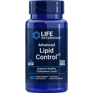Life Extension За контрол на холестерола - Advanced Lipid Control, 60 капсули (01828 LE)