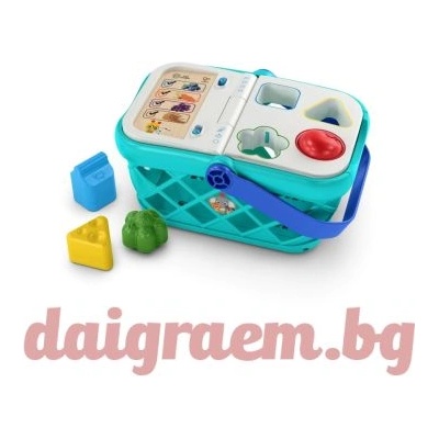 Hape Интерактивна играчка Пазарска кошница за сортиране, Baby Einstein, HAPE E800913 (H800913)