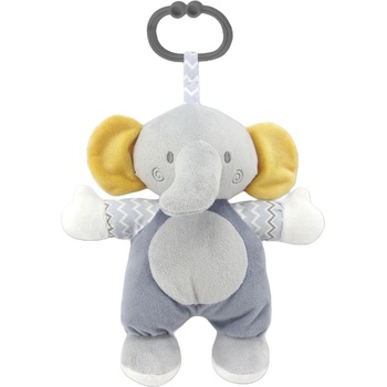 Плюшена играчка Lorelli Toys - Слонче, сиво (10191380010)