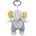 Плюшена играчка Lorelli Toys - Слонче, сиво (10191380010)