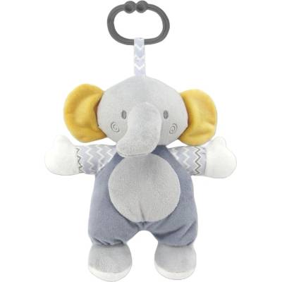 Плюшена играчка Lorelli Toys - Слонче, сиво (10191380010)