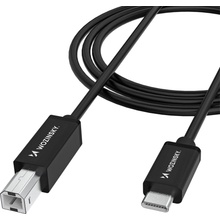 Wozinsky WKDDY2S USB-B - USB-C 2m černý