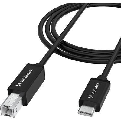 Wozinsky WKDDY2S USB-B - USB-C 2m černý