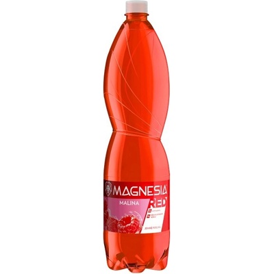 Magnesia Red Malina jemně perlivá 1,5 l