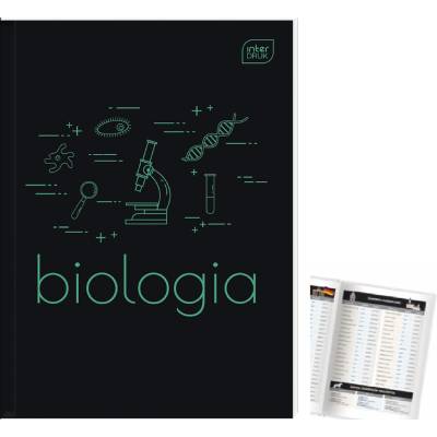INTERDRUK Zošit A5 80listov mriežkovaný 70g Biológia
