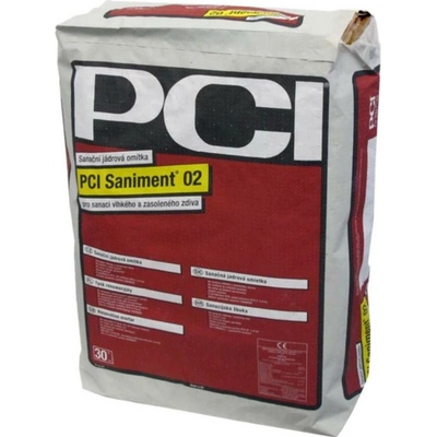 Omítka sanační PCI Saniment 02 – 30 kg