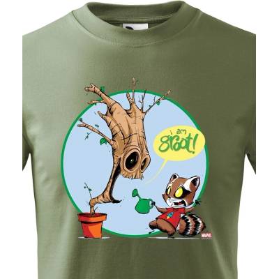 Dětské tričko Groot Military Canvas Bezvatriko.cz 2349