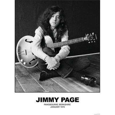 Plagát, Obraz - Jimmy Page - January 1970 Berkshire, 59.4 × 84.1 cm