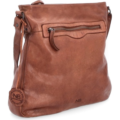 Noelia Bolger kabelka crossbody koňaková NB 2103 KO