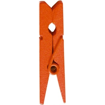 Image 1 of Santex Дървени щипки едноцветни 24 бр. ЦВЯТ: Оранжев