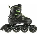 NILS Extreme NA19088 Black/Green (16-01-224/16-01-225/16-01-226) Ролери