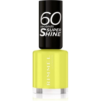 Rimmel 60 Seconds Super Shine лак за нокти цвят 155 Beach Breeze Please 8ml