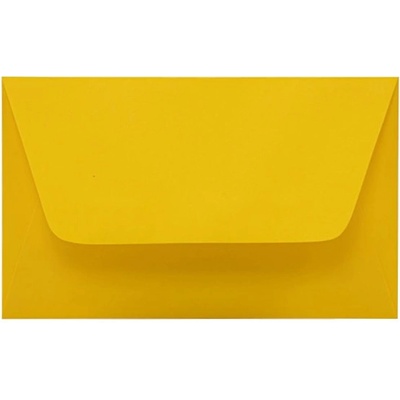 KASKAD Пликове за визитни картички цветни KASKAD 70x105mm 56 изнасилване жълто 50 броя 00156 (00156)