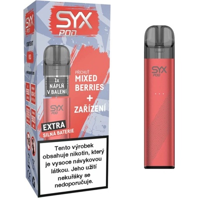Syx Pod kit 950 mAh Červená 1 ks