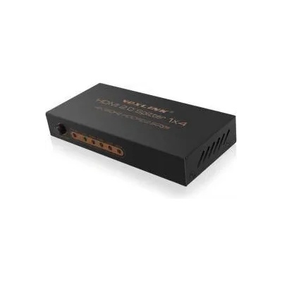 Сплитер HDMI ESTILLO HDSP0009M1, 1/4, 4K/60Hz, универсален, EST-HDMI-SPLITTER-1-4-4K