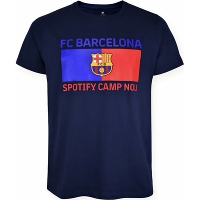 dětské tričko FC Barcelona Spotify Camp Nou tmavě modrá