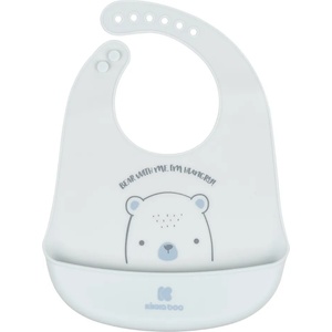 Kikkaboo Лигавник силиконов Bear with me Blue (31303030044) - tary