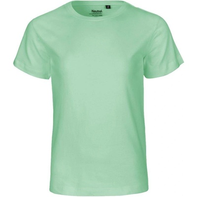 Neutral dětské tričko Fairtrade dusty mint