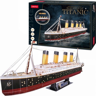 CubicFun 3D puzzle Titanic velký 113 ks – Zboží Dáma