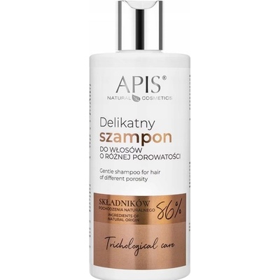 Apis Trichological Care Gentle Shampoo For Hair Of Different Porosity 300 ml