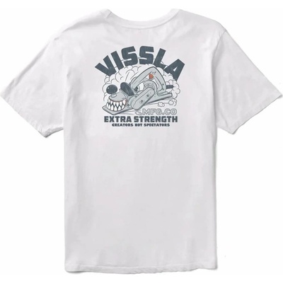 Vissla Creator Plainer Premium Pocket Tee White