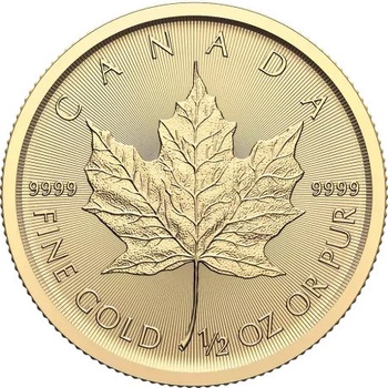 Royal Canadian Mint Zlatá mince Maple Leaf 2024 1/2 oz