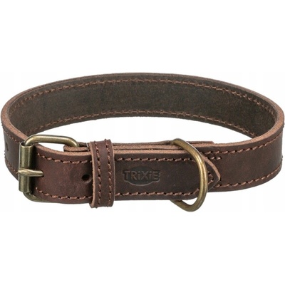 TRIXIE Rustic Kožený Obojek pro psy z přírodní kůže