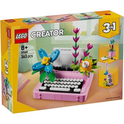 LEGO® Creator 31169 Písací stroj s kvetmi