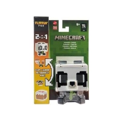 Mattel Minecraft Flippin Panda Figure + Cake
