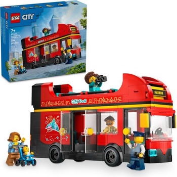 Image 1 of LEGO® City - Red Double-Decker Sightseeing Bus (60407)