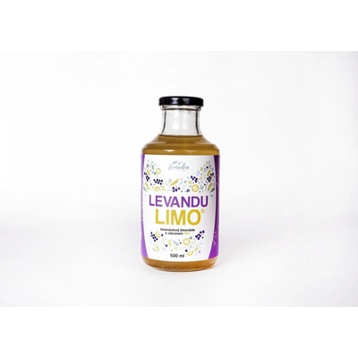 Levandia Levandulová limonáda s citronem BIO 0,5 l